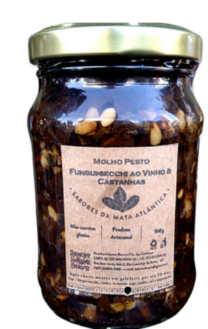 Funghi Seco ao Vinho com Castanhas
